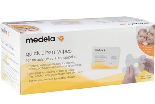 Medela quick clean breast pump - clean,